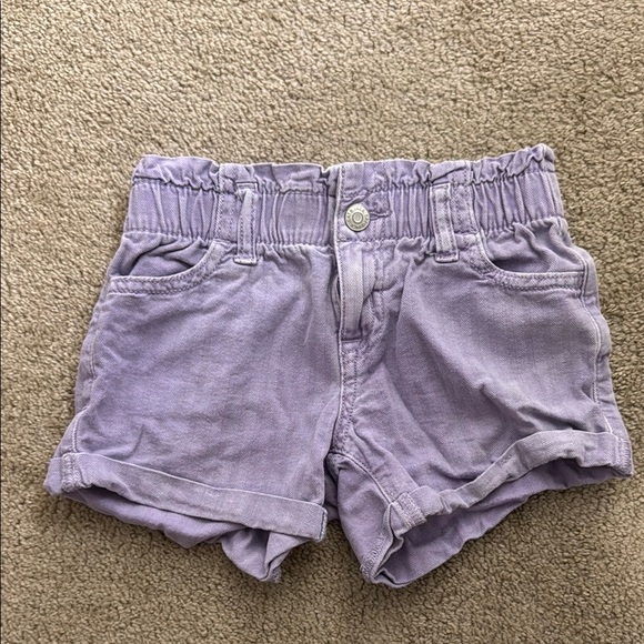 Cat & Jack Lavender Shorts with Elastic Waist - Picture 1 of 4